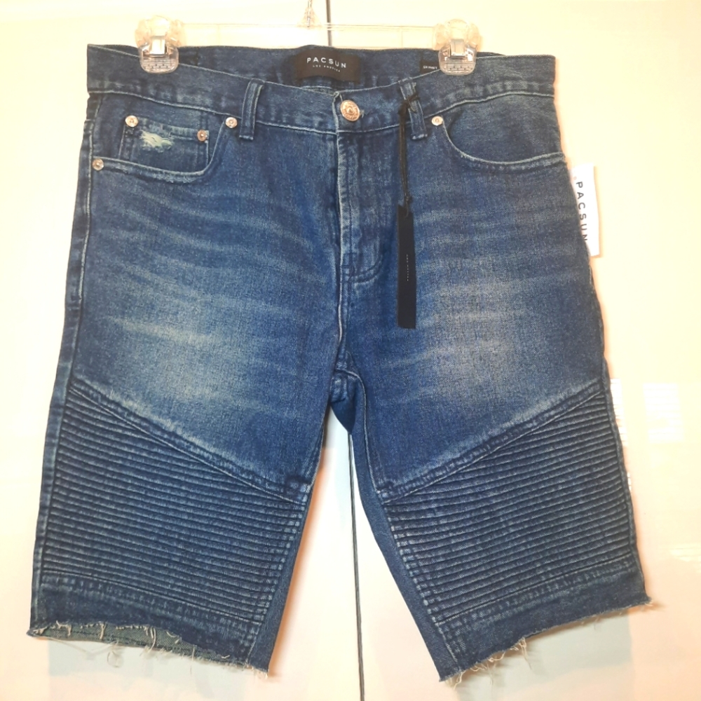 PacSun Moto Jean Shorts Size 30